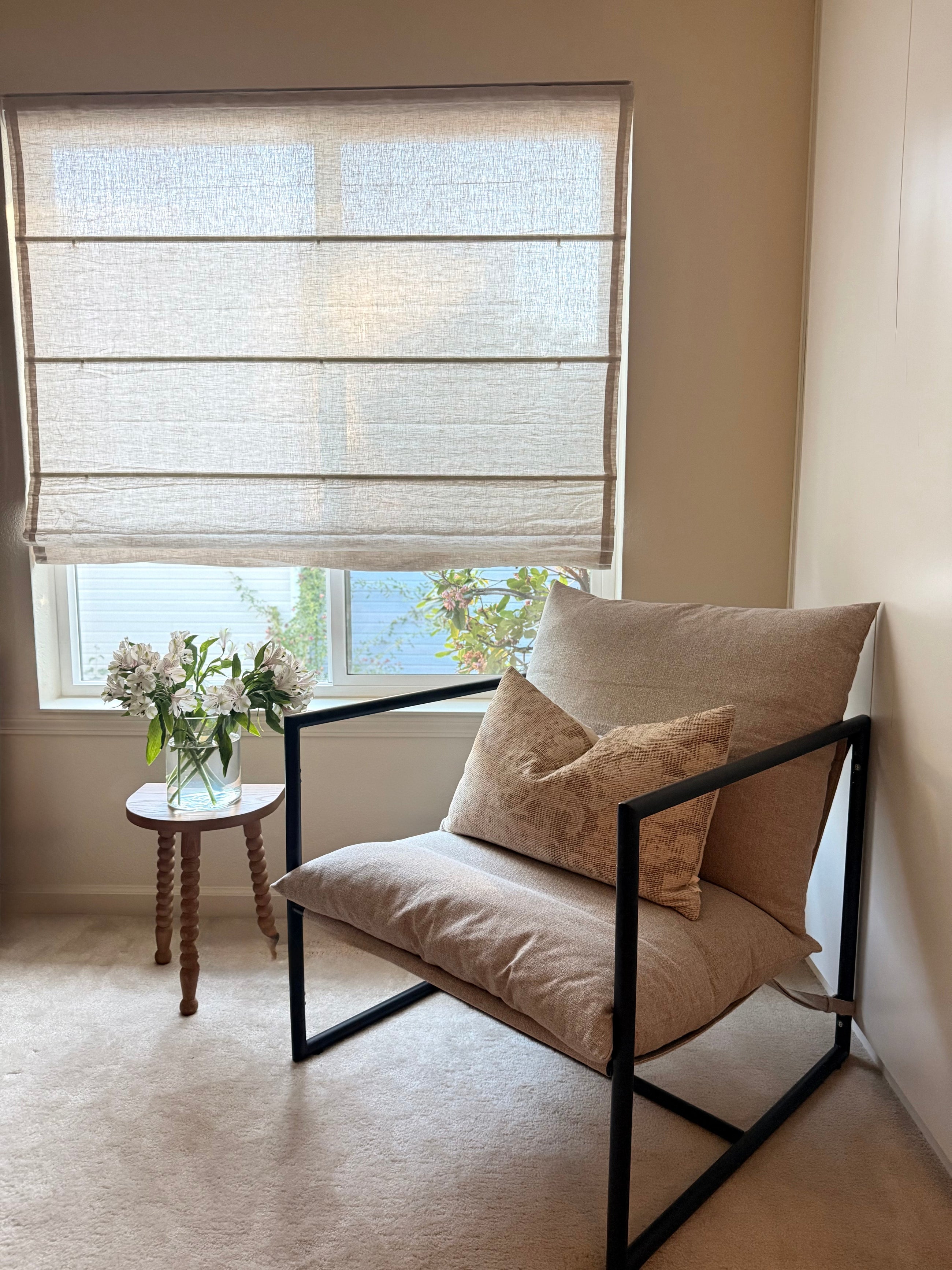 Roman Shades-linen type
