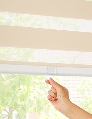 cordless or motorized system can be choose