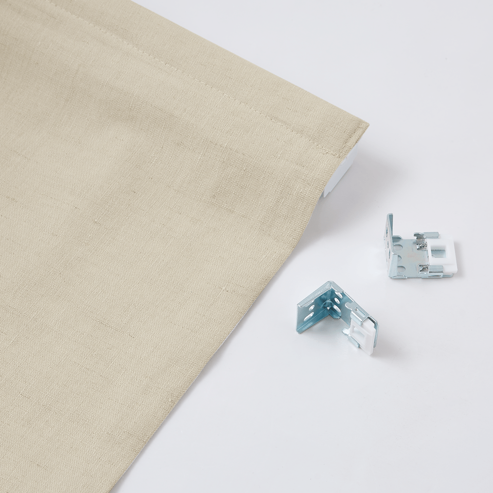 Custom Linen Roman Shades: Earthy Elegance for Natural Interiors - LushCurtain