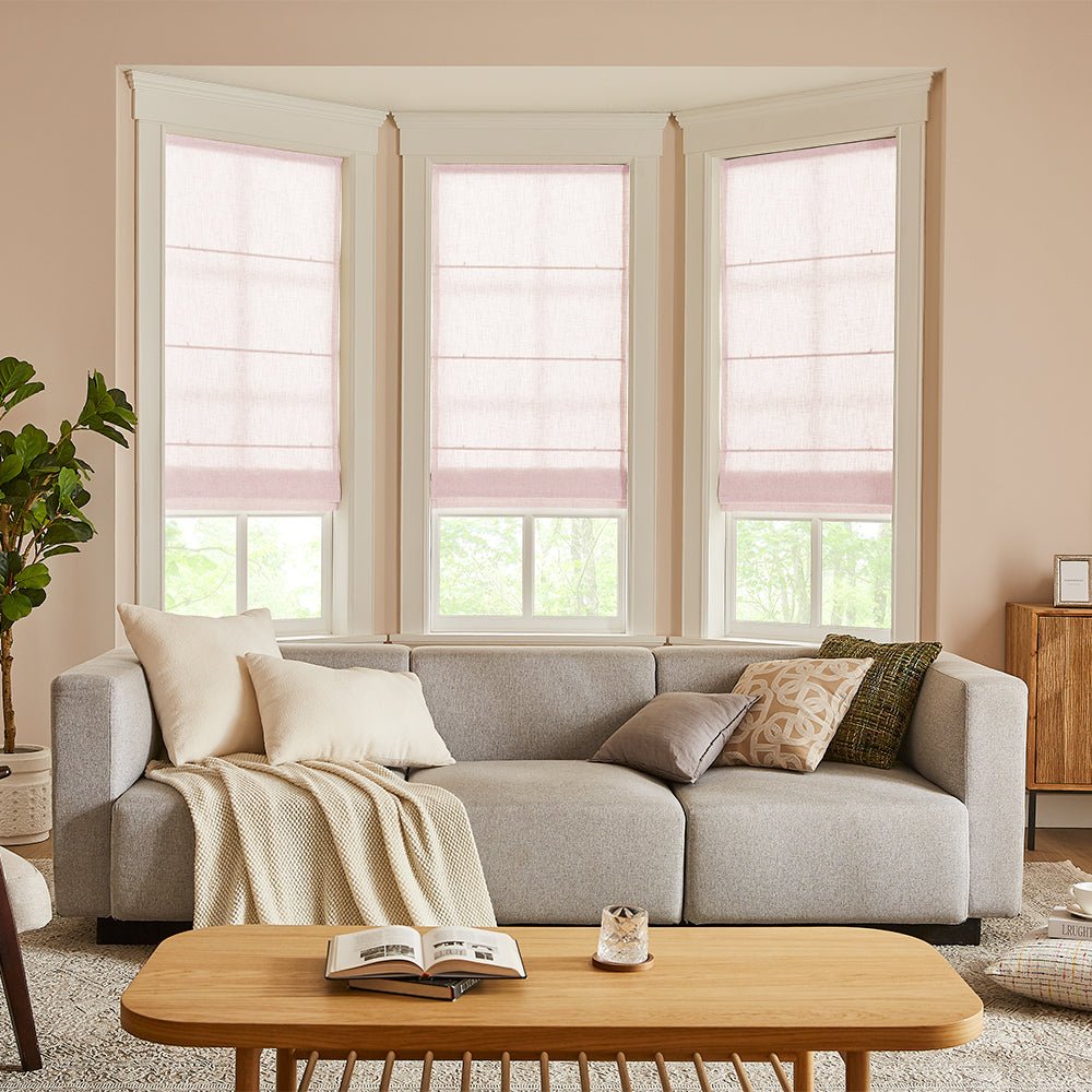 Lowen Linen Roman Shades