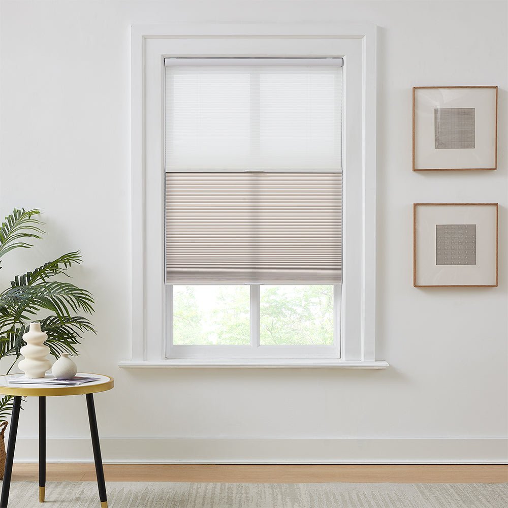 Textured Day and Night Cellular Shades