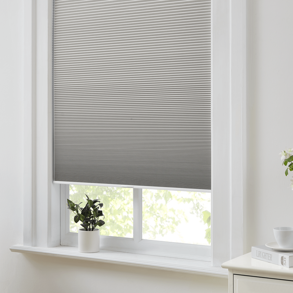 No-Drill Textured Cellular Shades