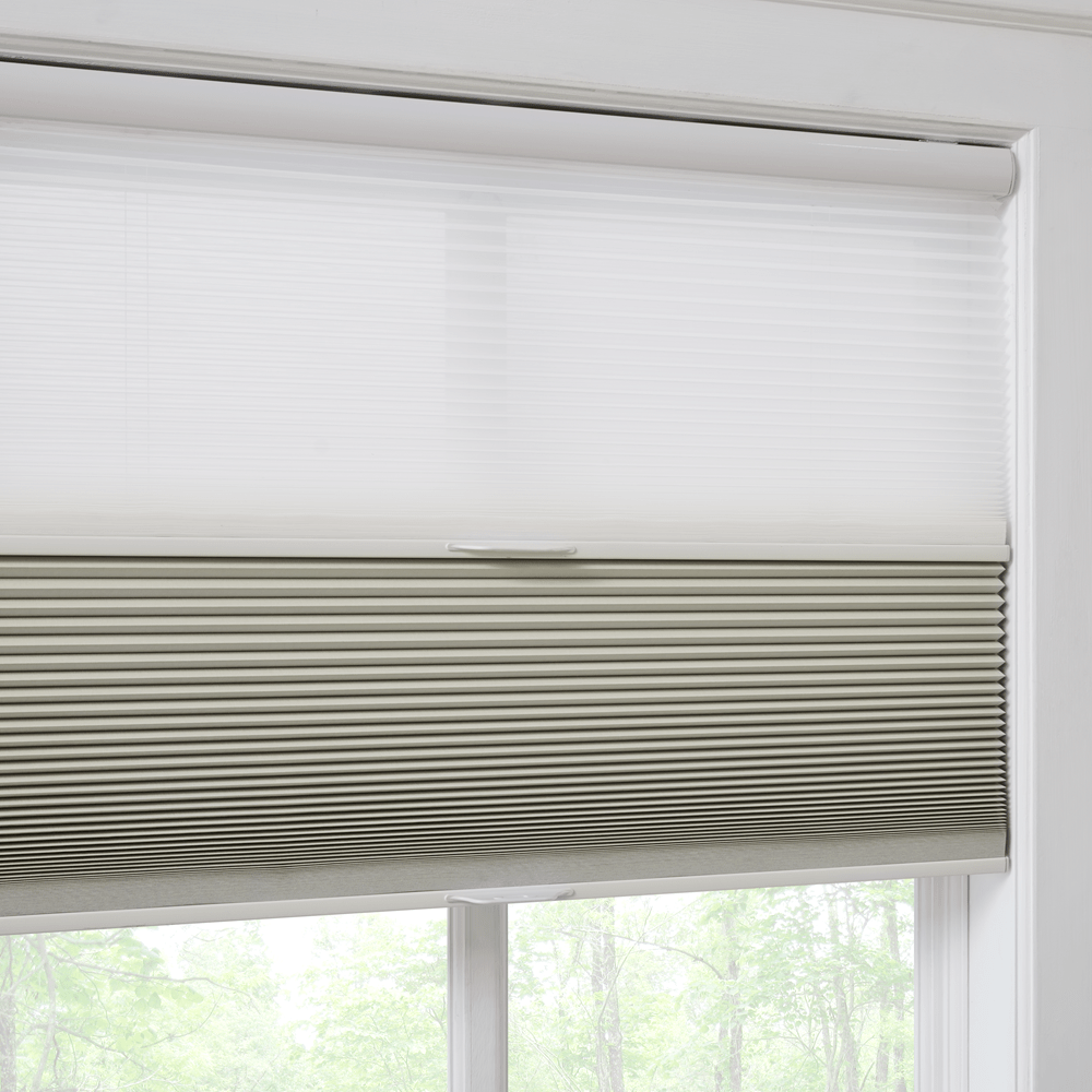 Textured Day and Night Cellular Shades