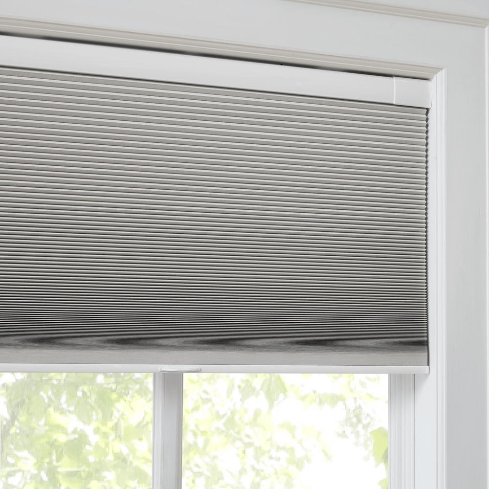 No-Drill Textured Cellular Shades