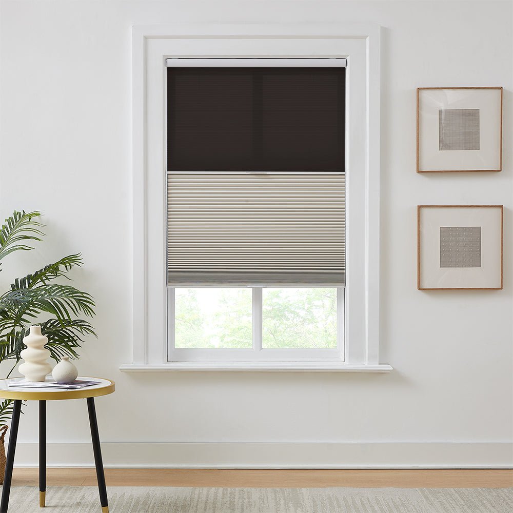 Textured Day and Night Cellular Shades