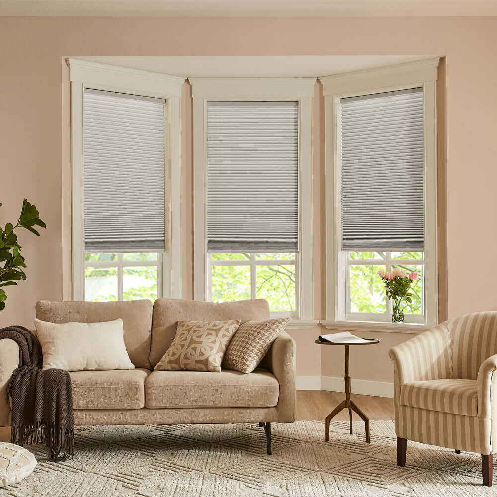 Textured Top Down Bottom Up Cellular Shades