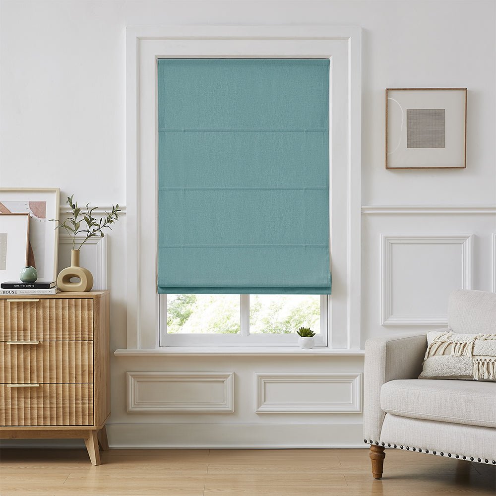 Landon Linen Roman Shades