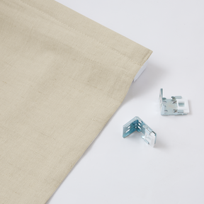 Luna Linen Roman Shades