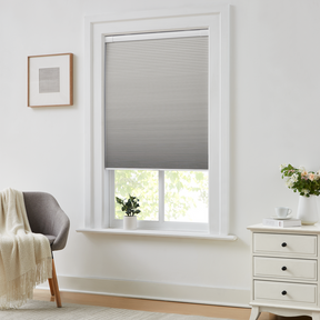 No-Drill Textured Cellular Shades