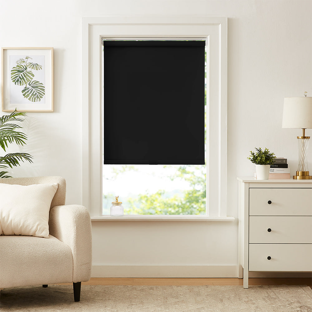 Vinyl Blackout Roller Shades