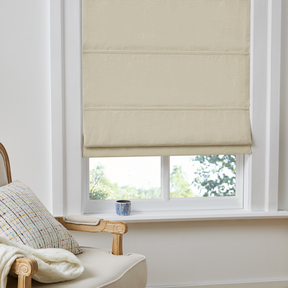 Luna Linen Roman Shades