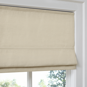 Luna Linen Roman Shades