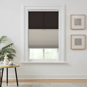 Textured Day and Night Cellular Shades