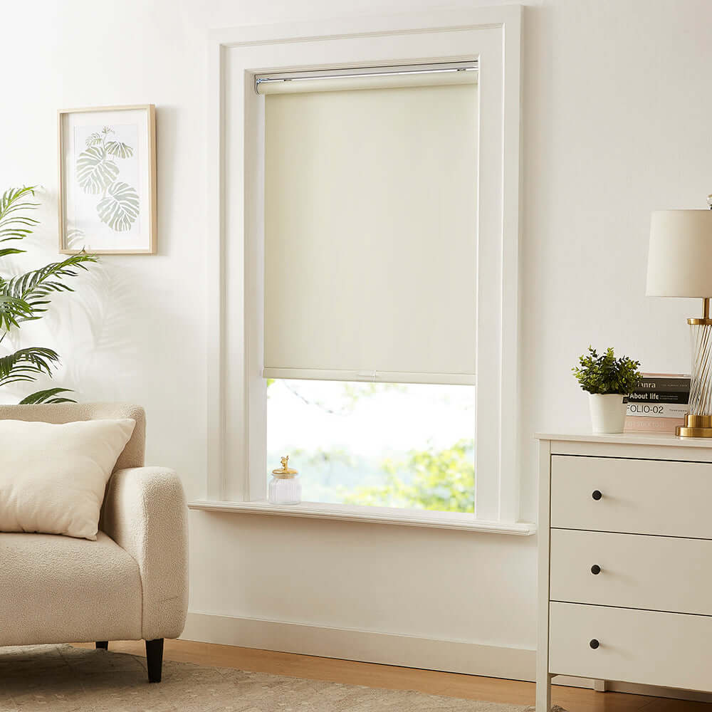 Vinyl Blackout Roller Shades