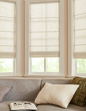 Lowen Linen Roman Shades