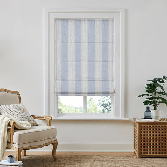 Custom Linen Roman Shades: Earthy Elegance for Natural Interiors - LushCurtain
